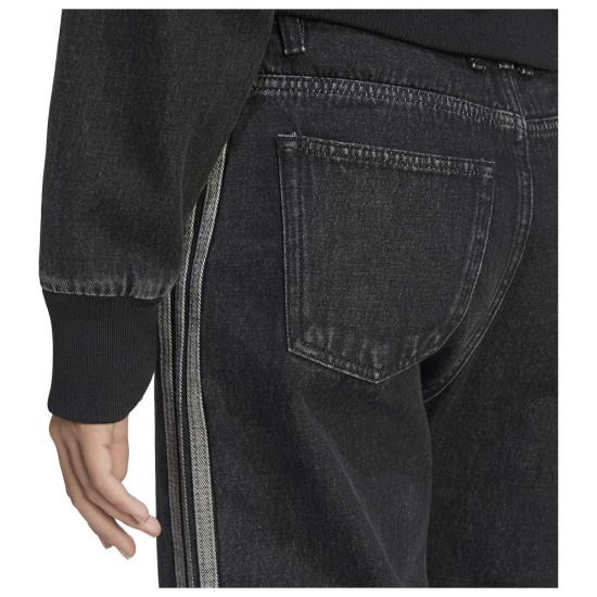 Adidas Γυναικείο παντελόνι Firebird Mid Rise Straight Denim Pants